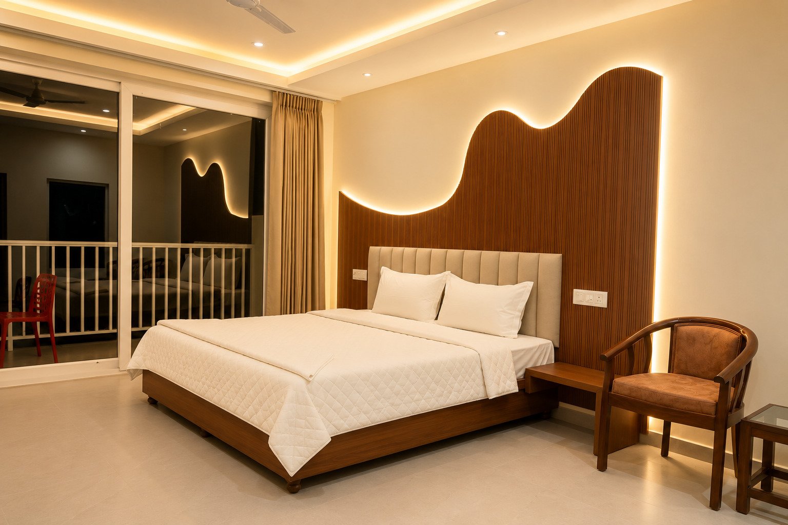 Spacious Himalayan view accommodation at Pineora Dalhousie